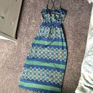 Banana republic maxi dress. Cute design.